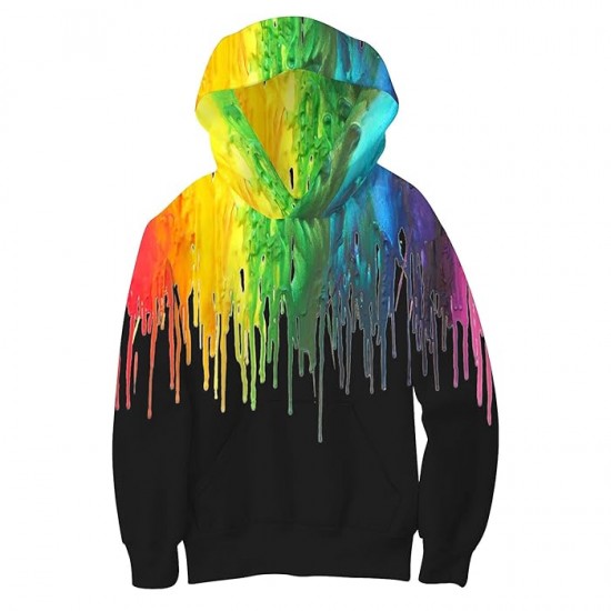 2024 autumn cross-border popular 3D digital printing hoodie f  HF0112-02-01