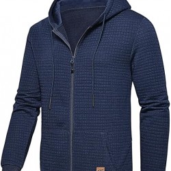 Men's spring zipper cardigan luminous sweatshirt jacket  HF0206-03-04