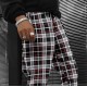 Check Stripe Texture Air Layer Track Pants