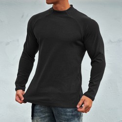 Men's Leisure Sports Pullover T-shirt