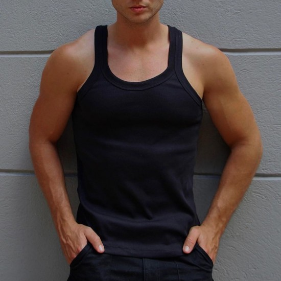 Men's Slim Simple Sleeveless Vest