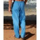 Twill Casual Solid Color Trousers