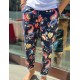 Floral print trousers